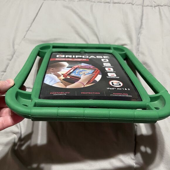 Gripcase for iPad Air 1/2, iPad 5th gen & iPad 6th gen Green NEW - Picture 5 of 7